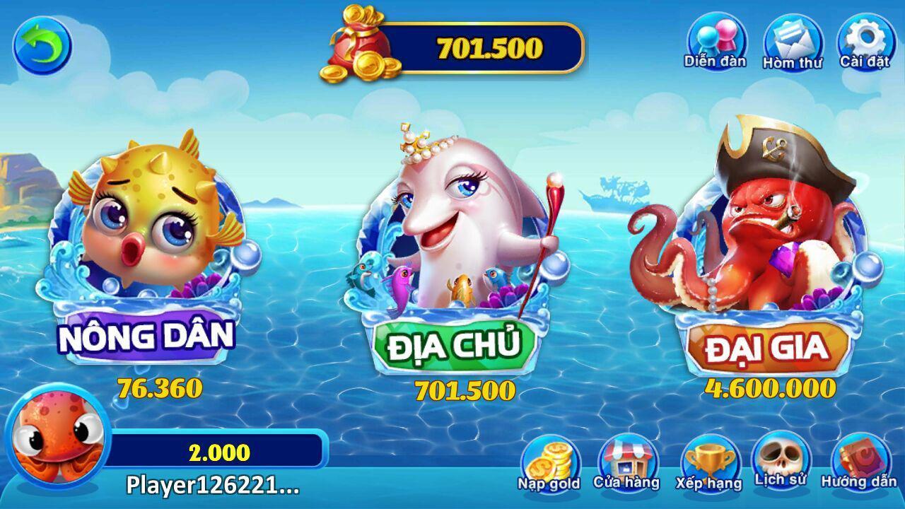 Hướng dẫn cách chơi bắn cá nhân ngư cơ bản cho người mới